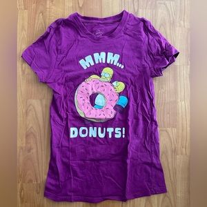 The Simpsons - Homer donuts tee